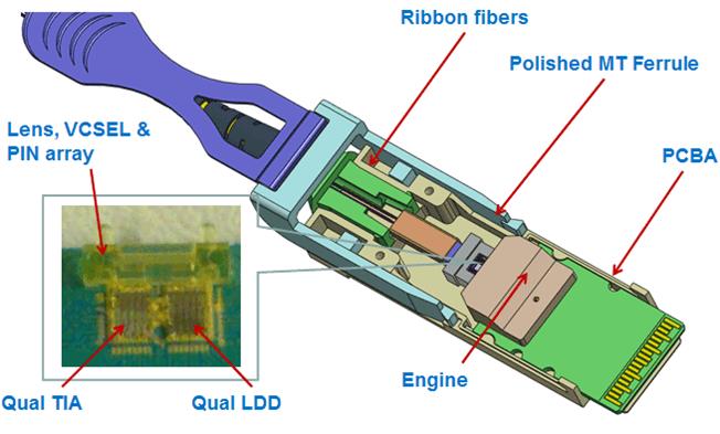 QSFP+ Module Structure